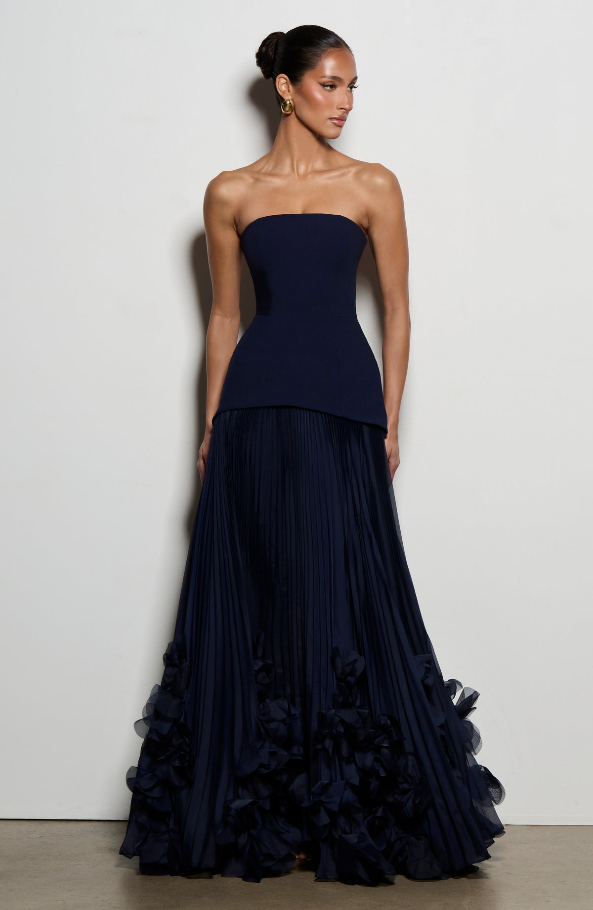 Vestido de gala Seraphina - Azul marino