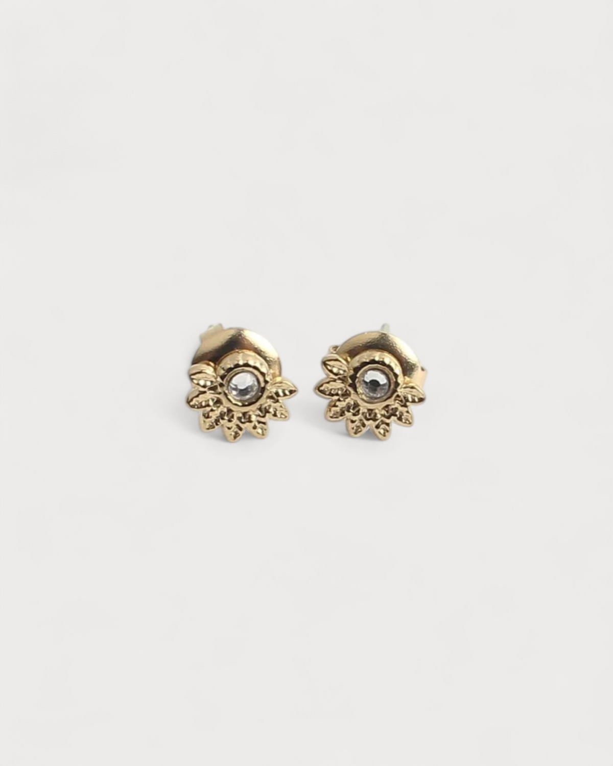 Nadia - Stud - Pendientes - Acero inoxidable