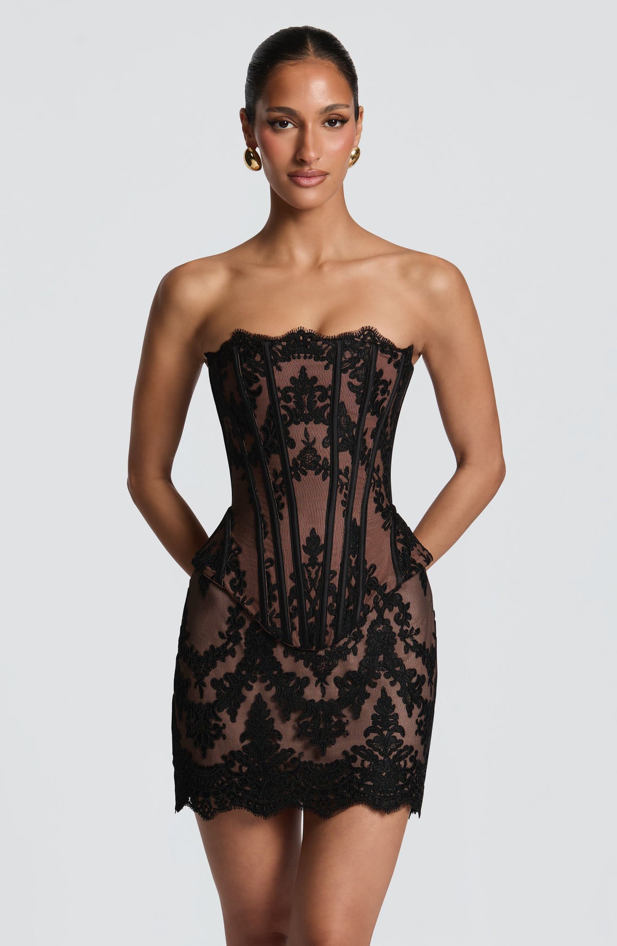 Minifalda Maelle - Negro