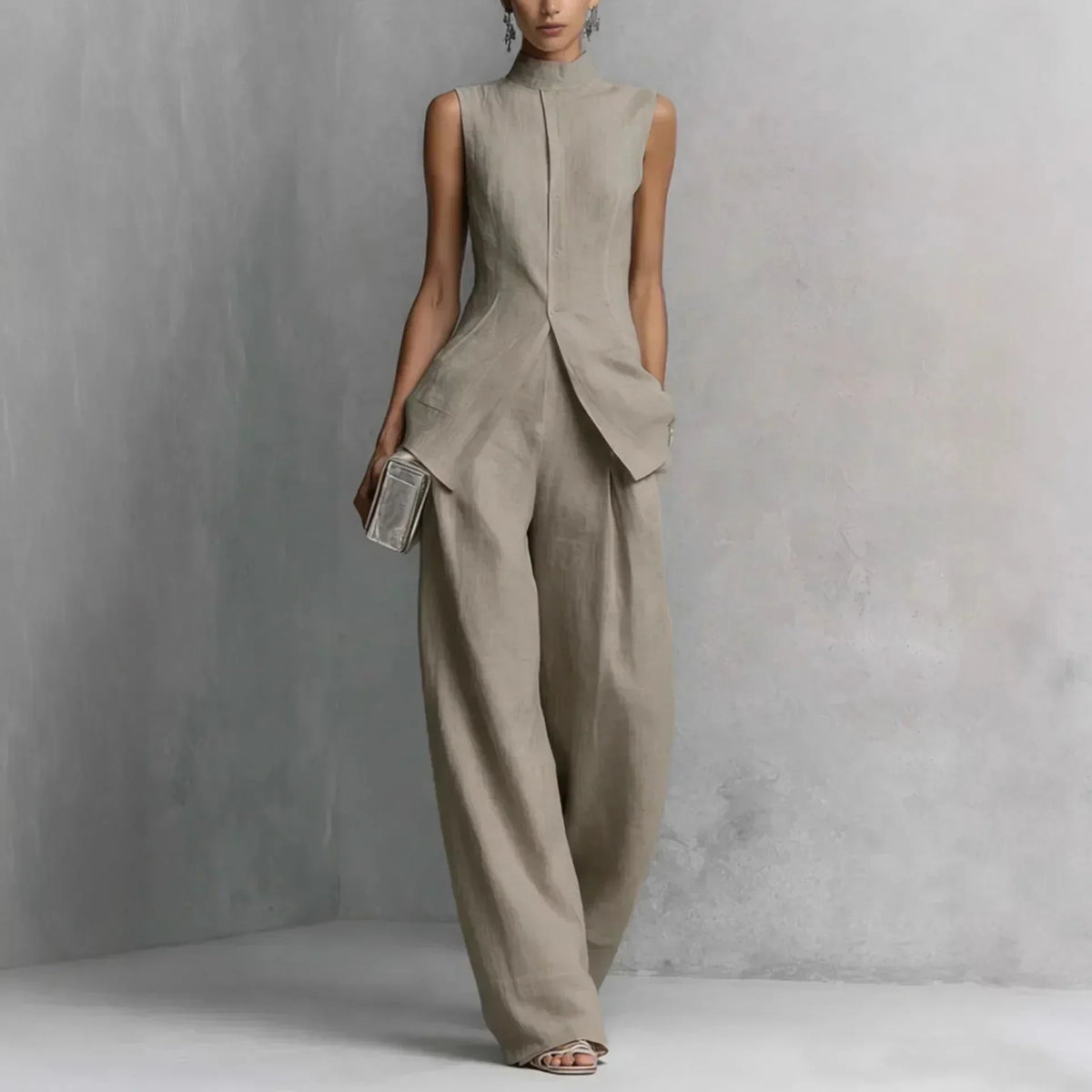 ELENA | Conjunto con pantalón con bolsillos