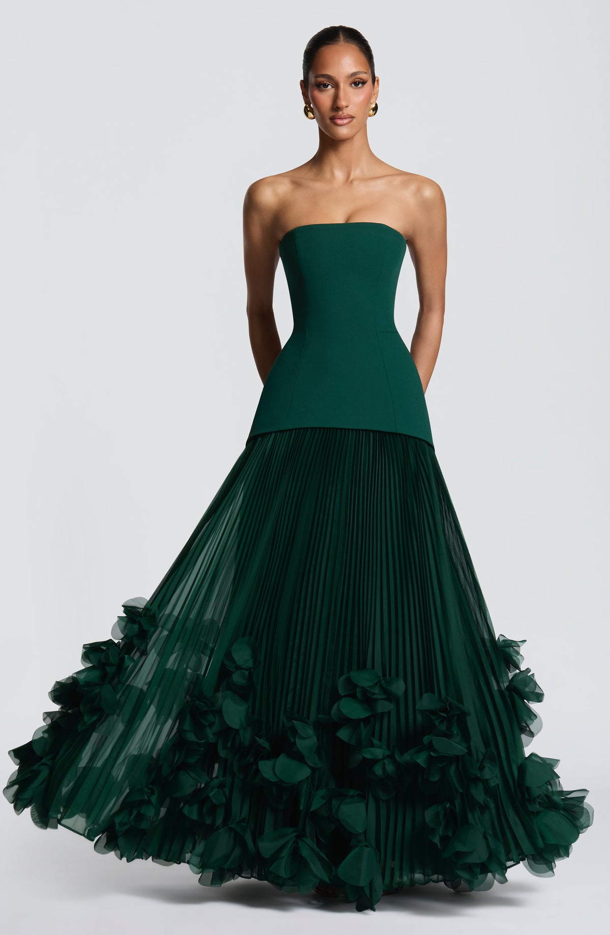 Vestido de gala Seraphina - Esmeralda