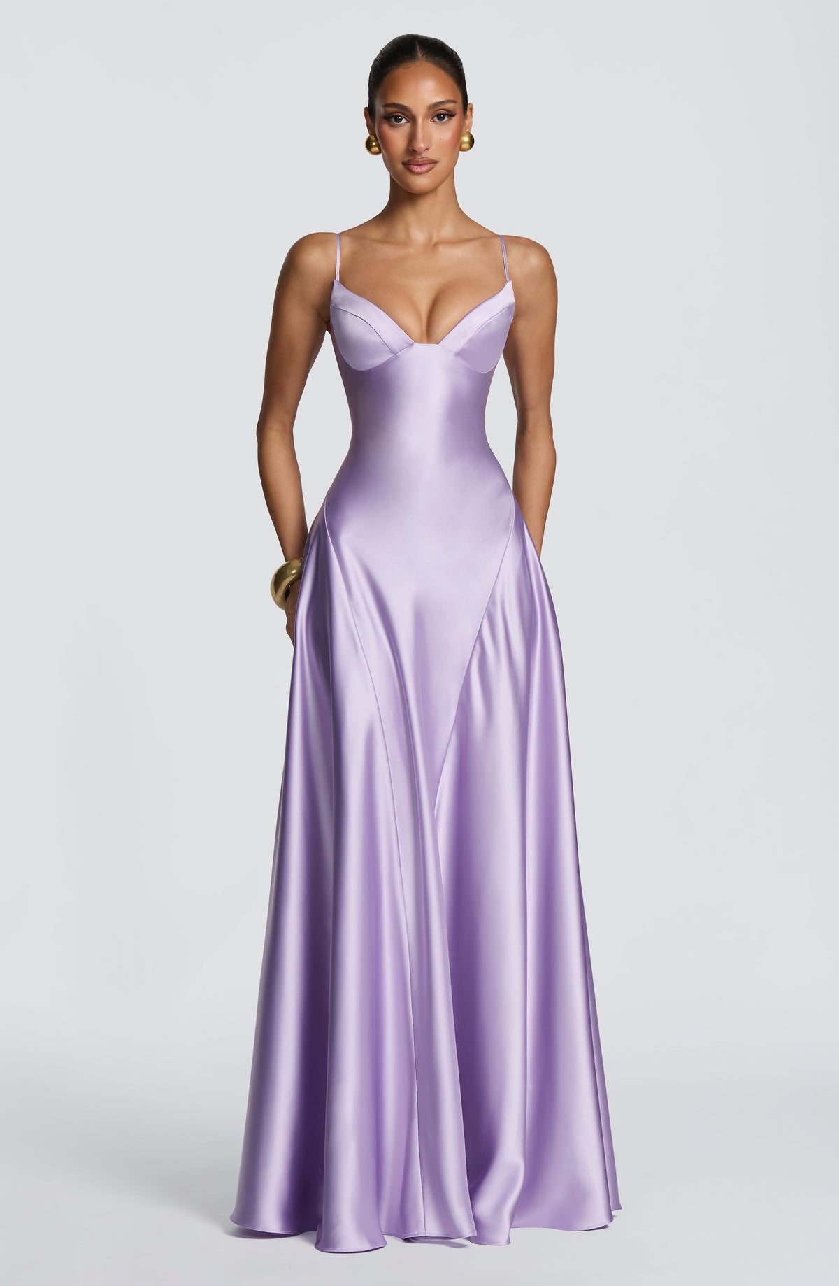 Vestido largo Asterin - Lila