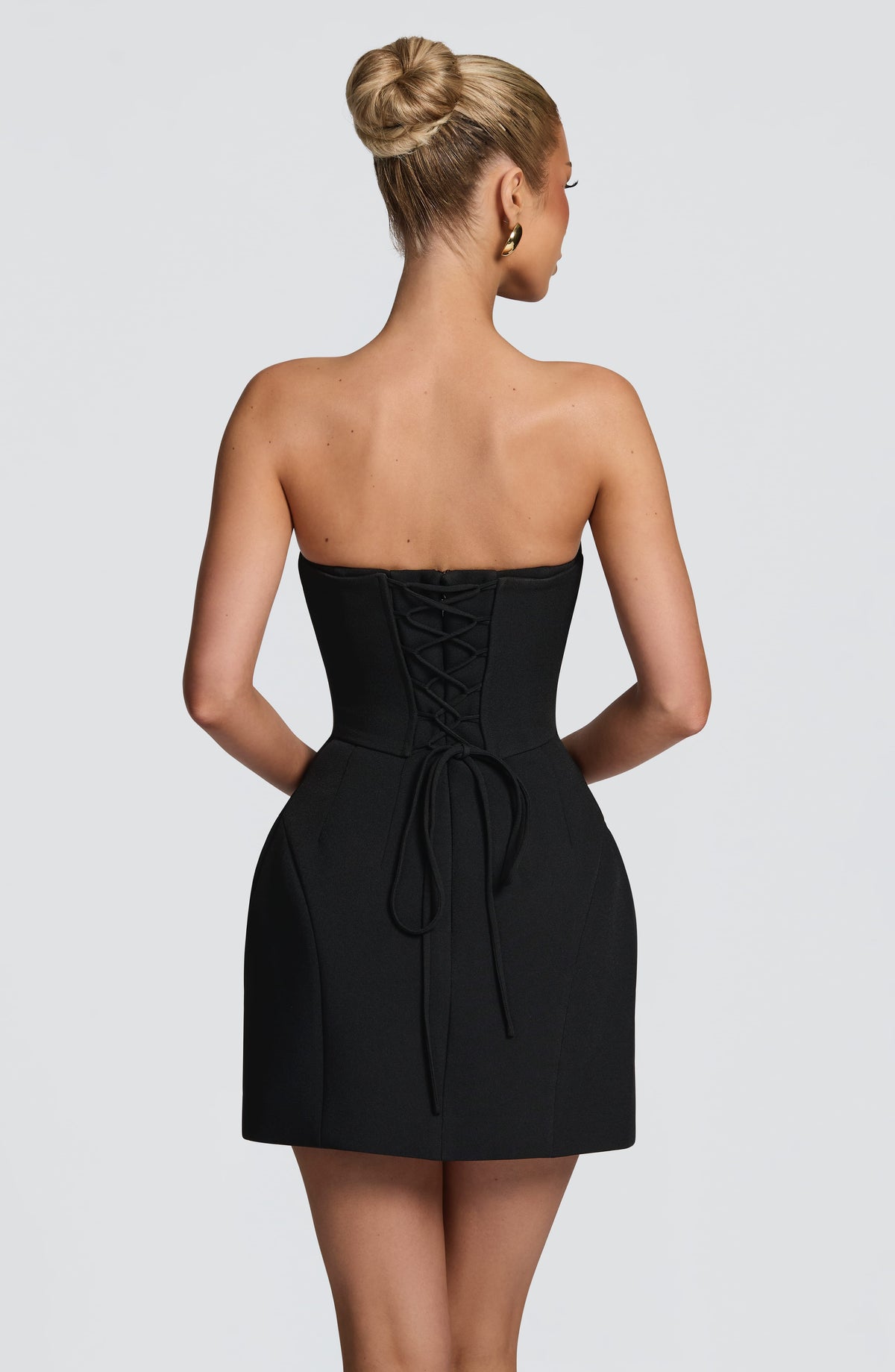 Vestido corto Cadence - Negro