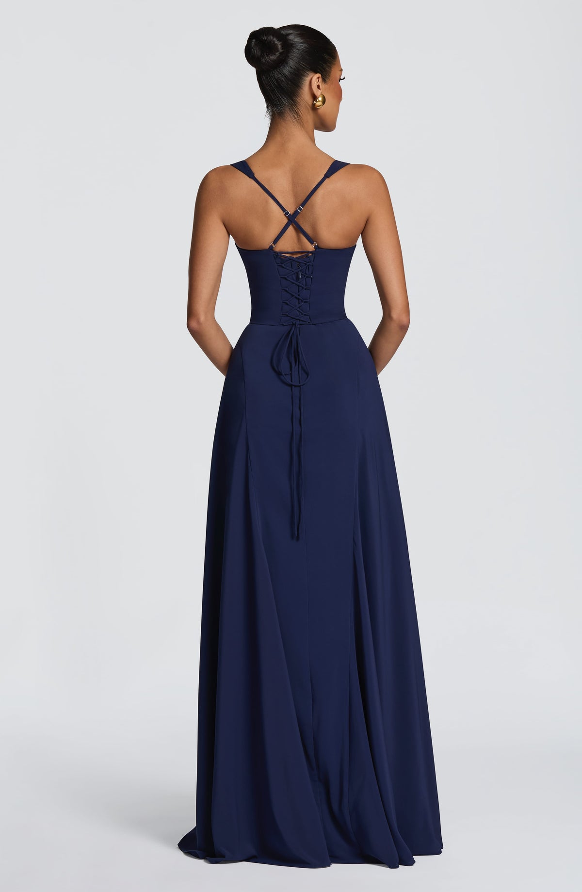 Vestido largo Irie - Azul marino
