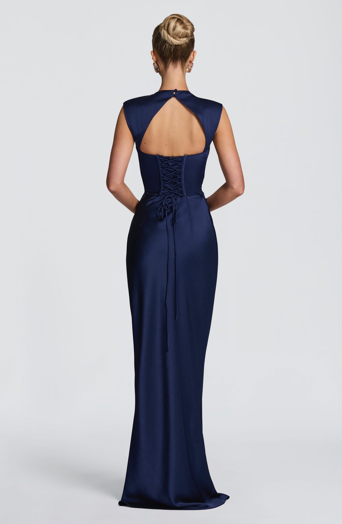 Vestido largo Avielle - Azul marino
