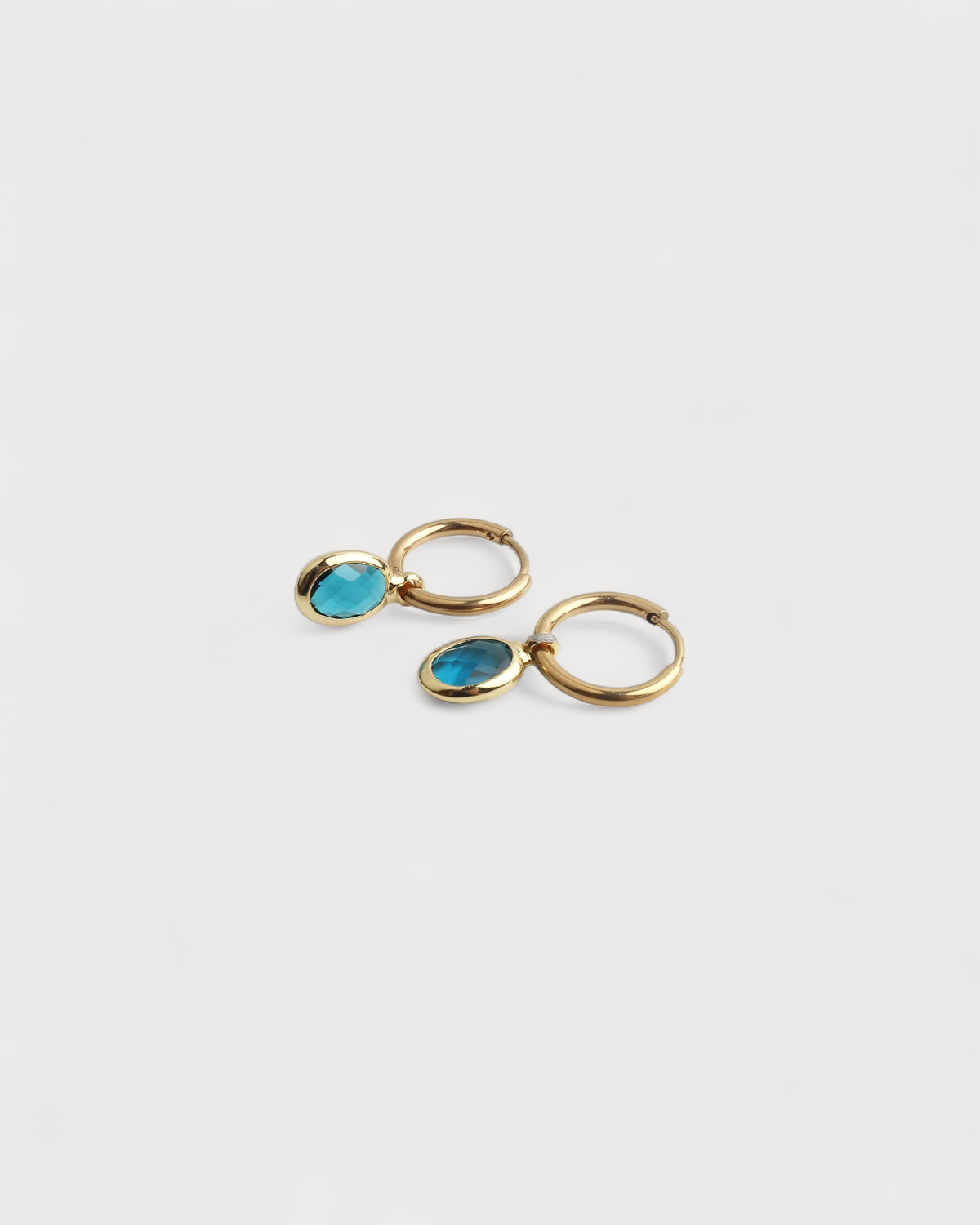 Oval Dana - Pendientes - Acero inoxidable