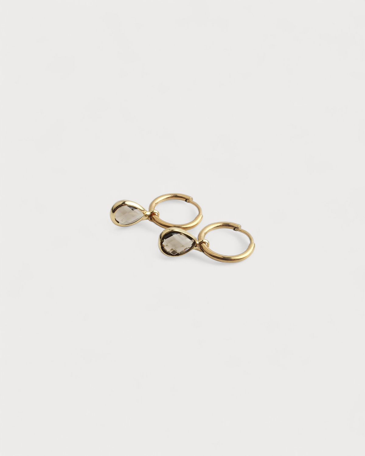 Oval Dana - Pendientes - Acero inoxidable