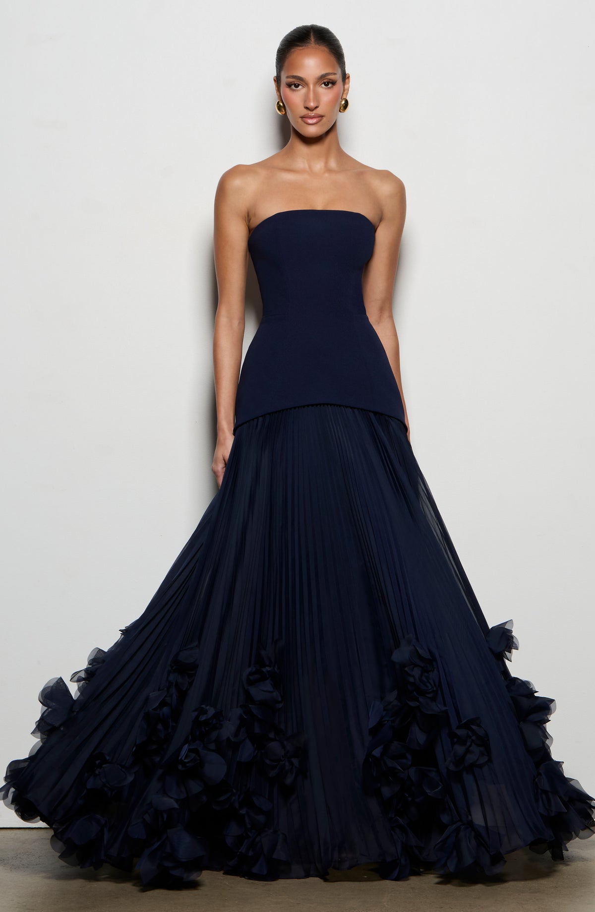 Vestido de gala Seraphina - Azul marino