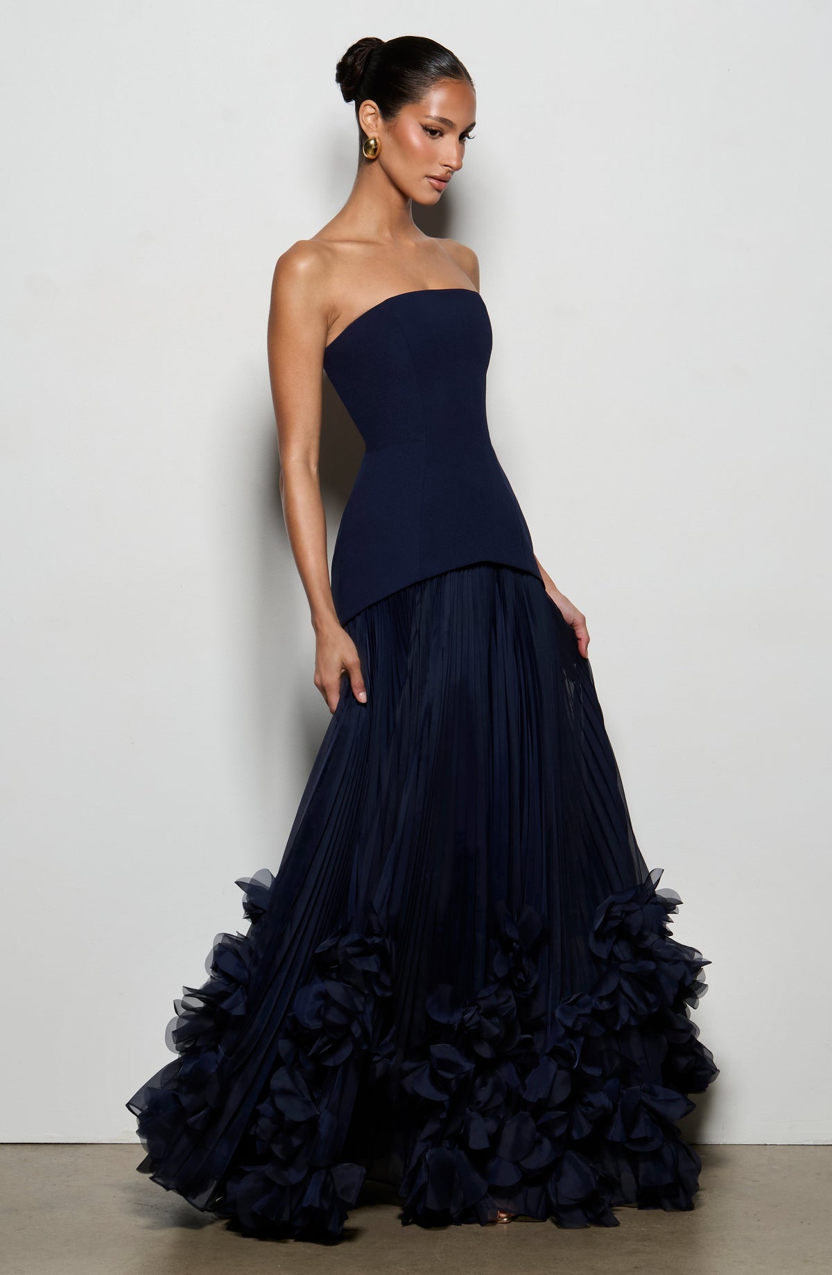 Vestido de gala Seraphina - Azul marino