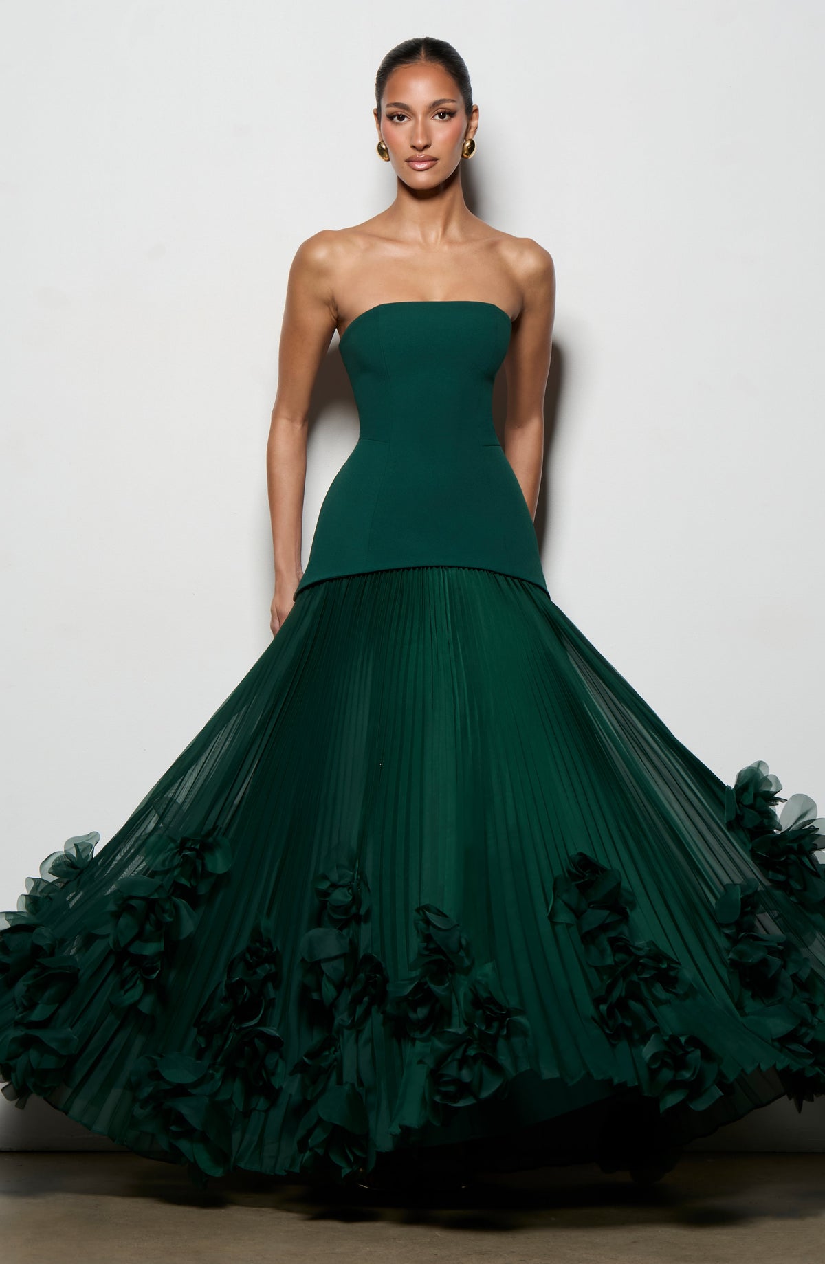 Vestido de gala Seraphina - Esmeralda