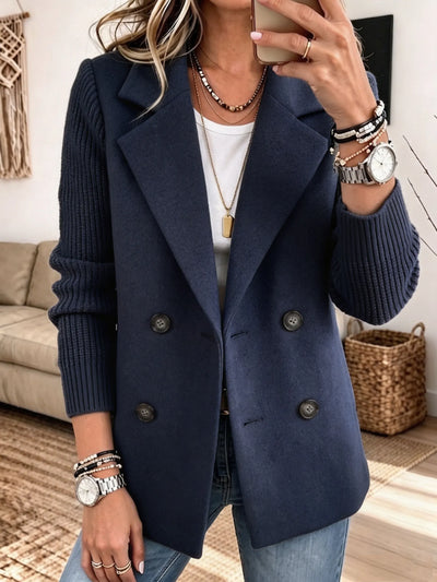 Carla | Americana elegante con mangas de punto