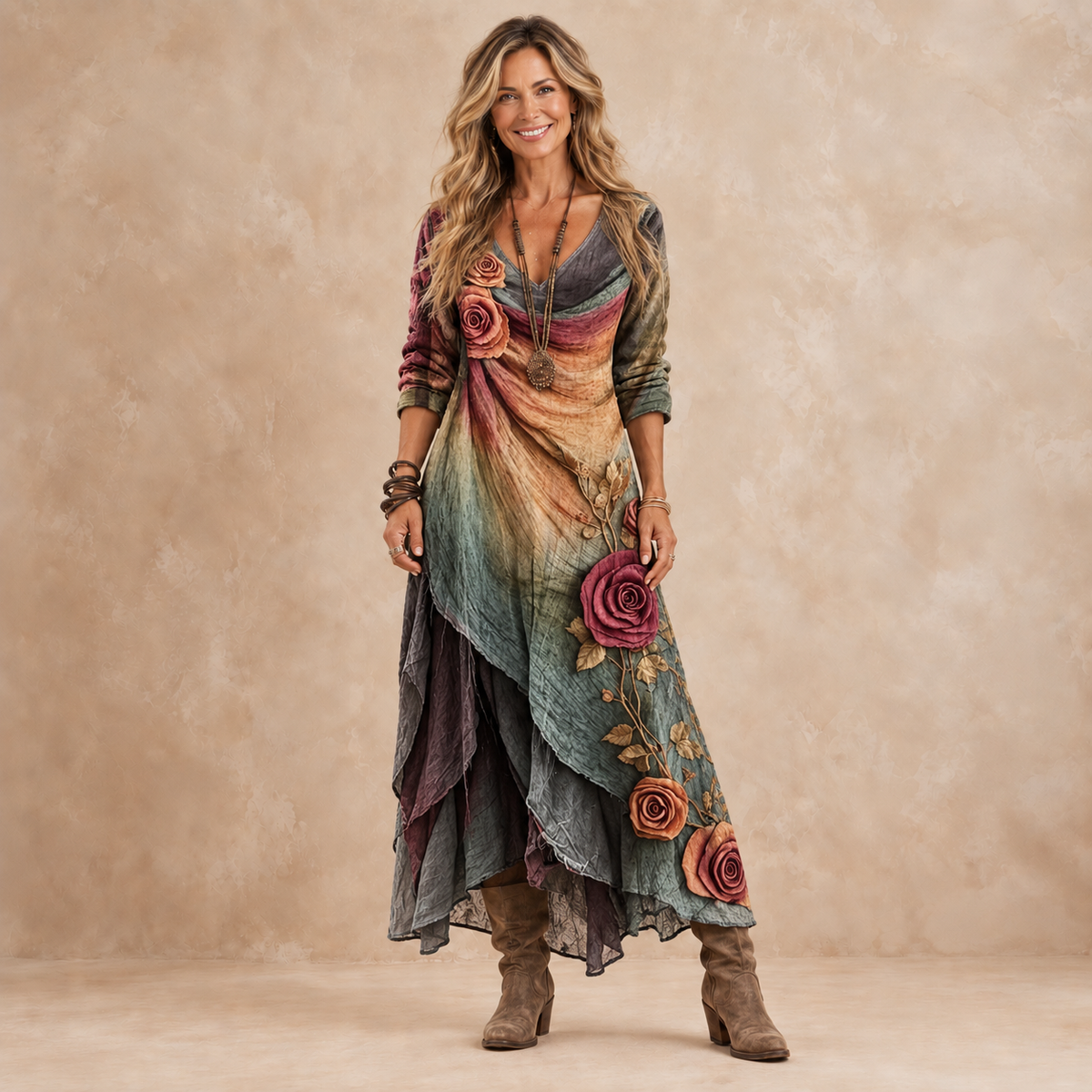 Marianne | Vestido florar bohemio