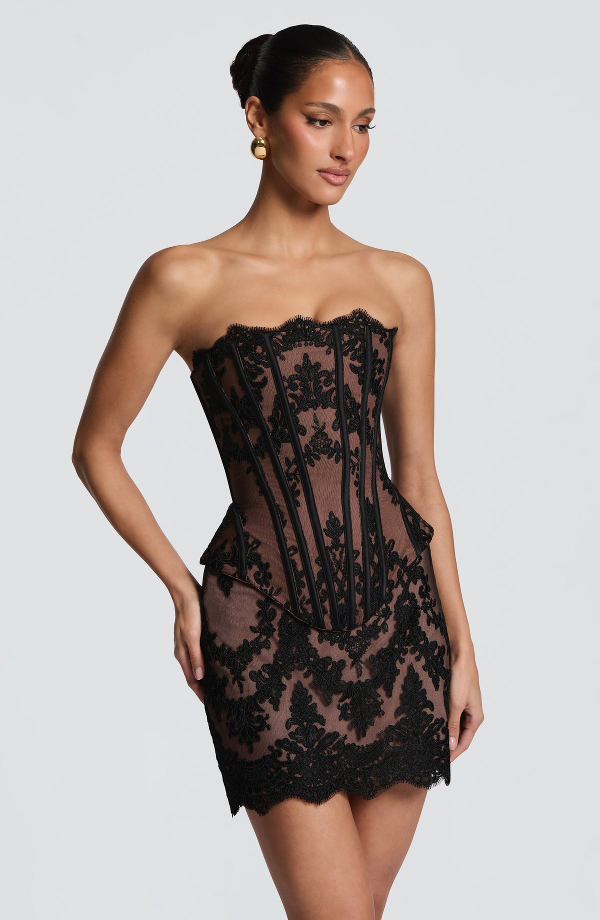 Minifalda Maelle - Negro
