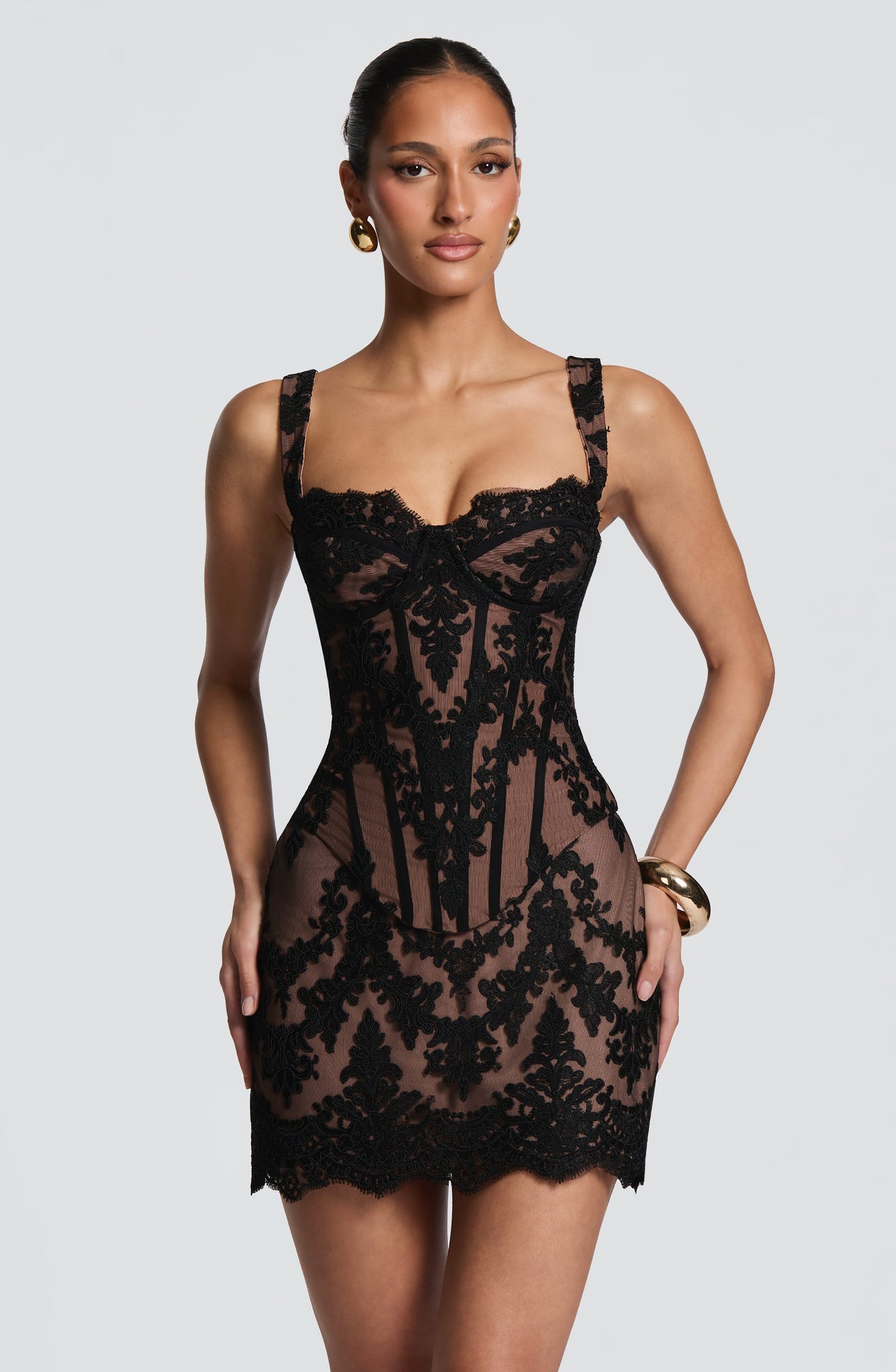 Minifalda Maelle - Negro