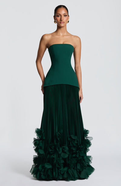Vestido de gala Seraphina - Esmeralda