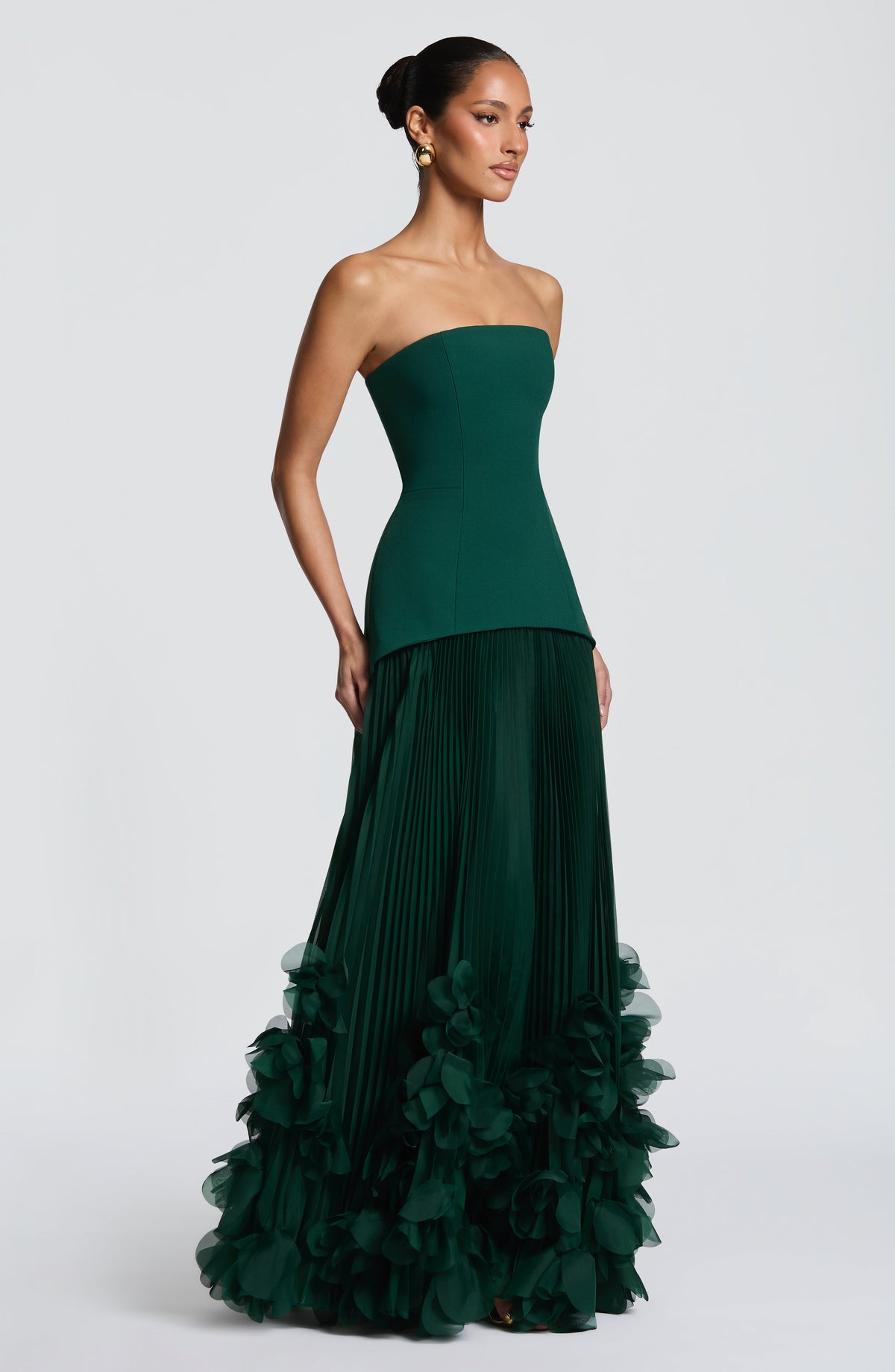 Vestido de gala Seraphina - Esmeralda
