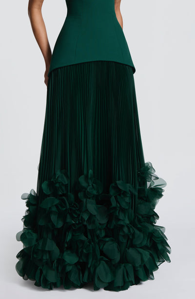 Vestido de gala Seraphina - Esmeralda