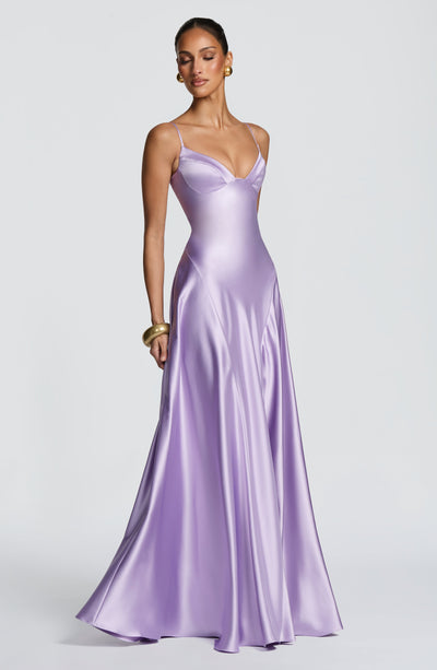 Vestido largo Asterin - Lila