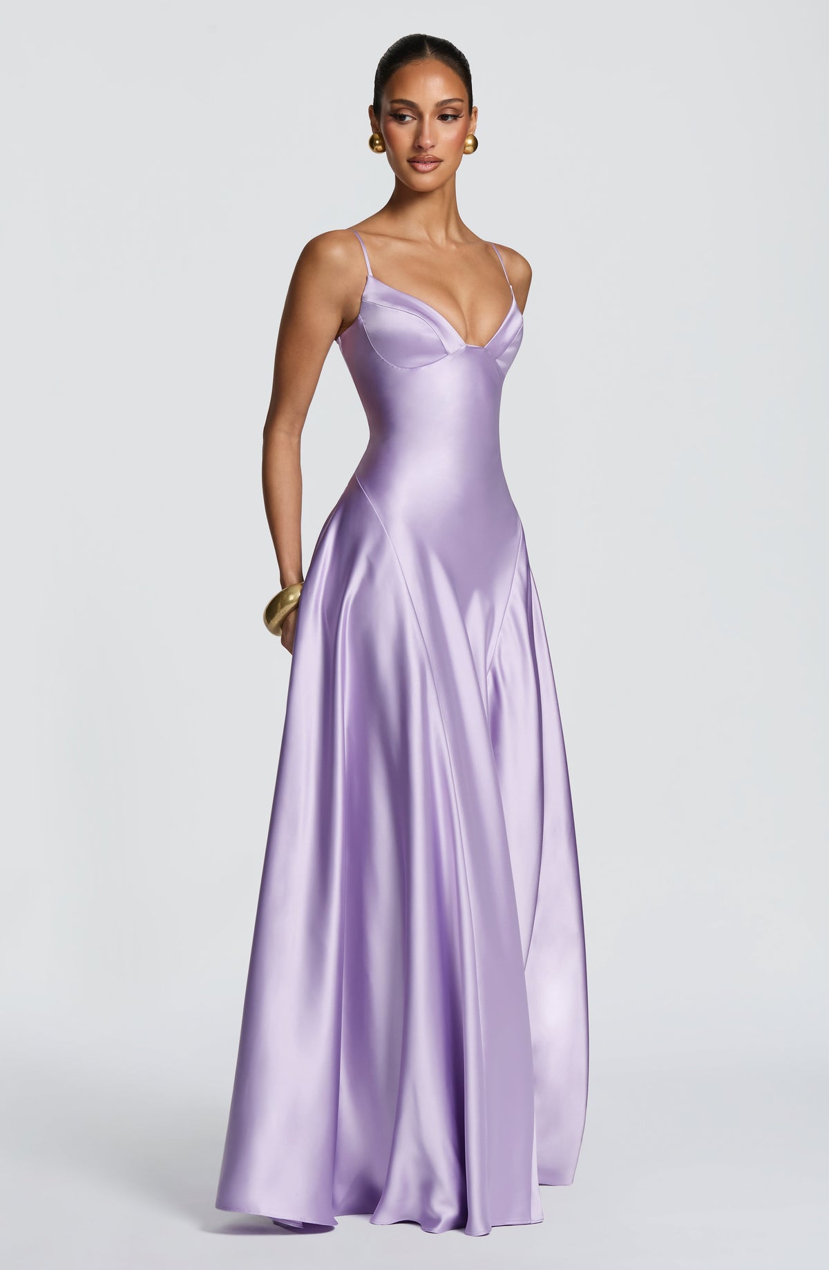 Vestido largo Asterin - Lila