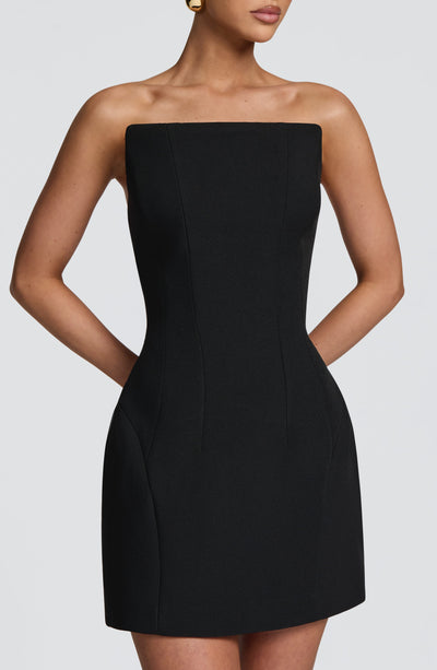 Vestido corto Cadence - Negro