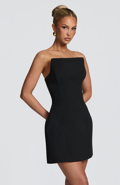 Vestido corto Cadence - Negro