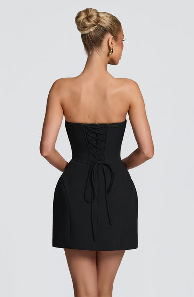Vestido corto Cadence - Negro