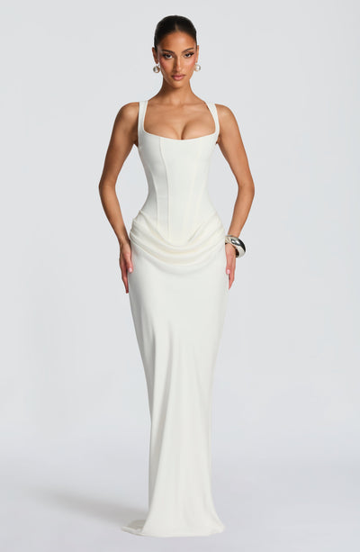 Éléonore | Vestido Maxi con Escote Cuadrado