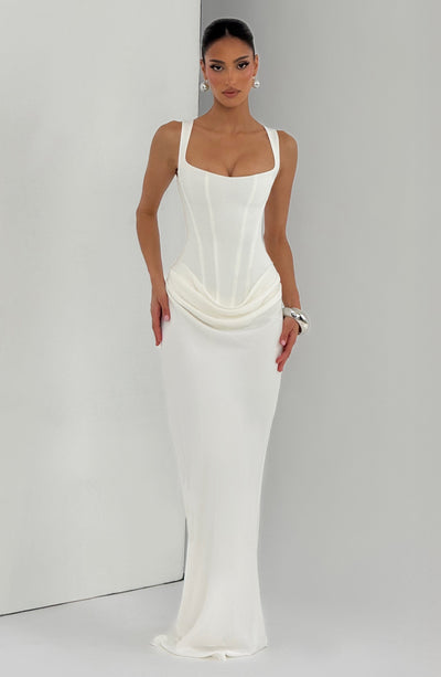 Éléonore | Vestido Maxi con Escote Cuadrado