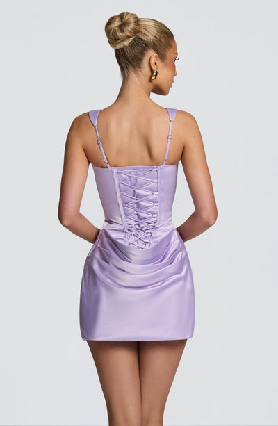 Vestido corto Imogen - Lila